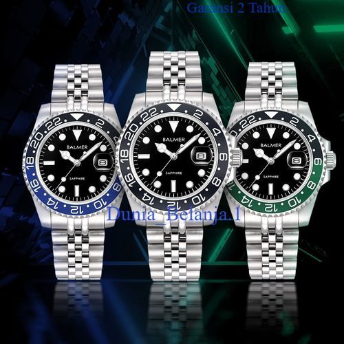 Original 100% Jam Tangan Pria Balmer 8133 B.8133 B-8133MC Kaca Sapphire Garansi Resmi 2 Tahun