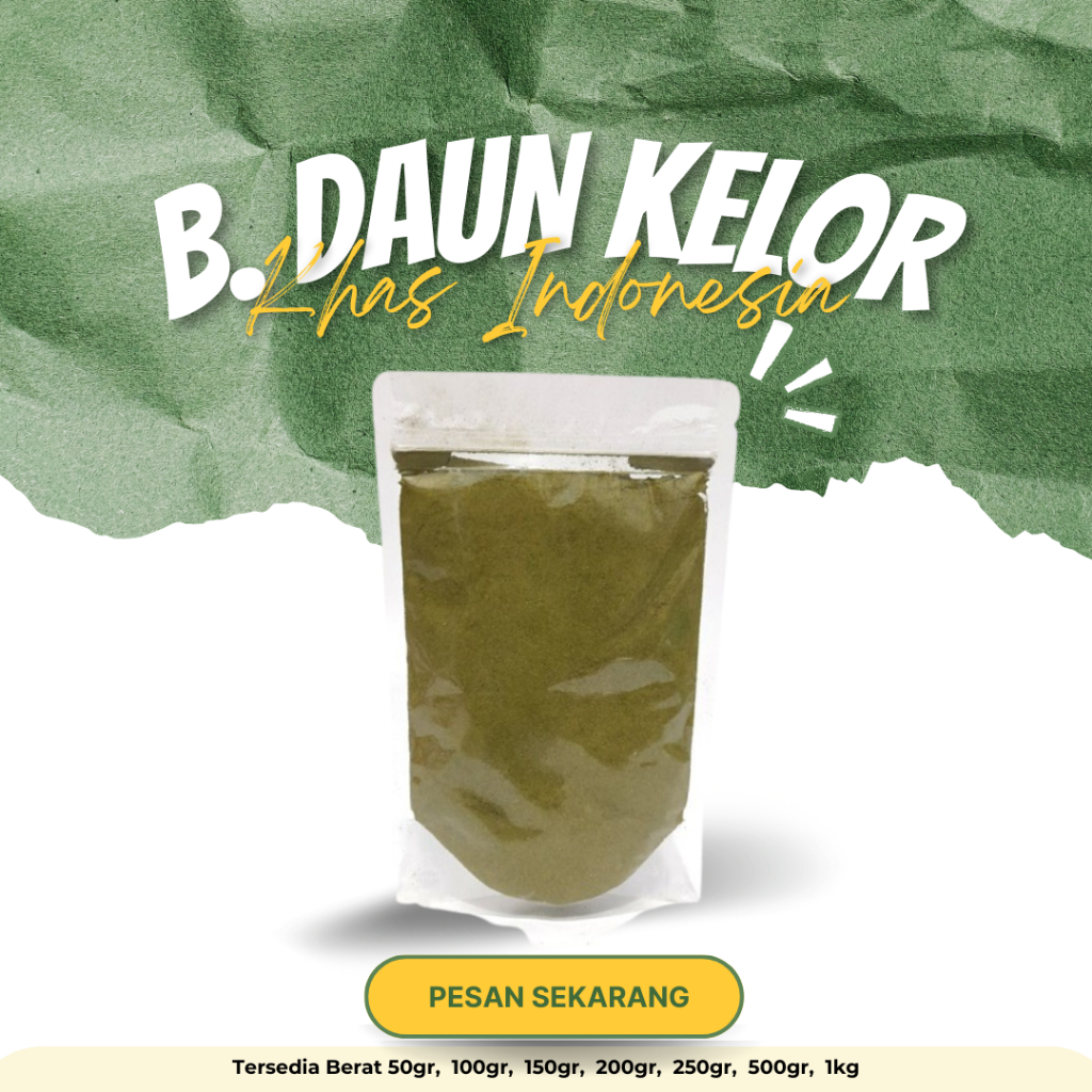 

SERBUK BUBUK HERBAL ALAMI DAUN KELOR