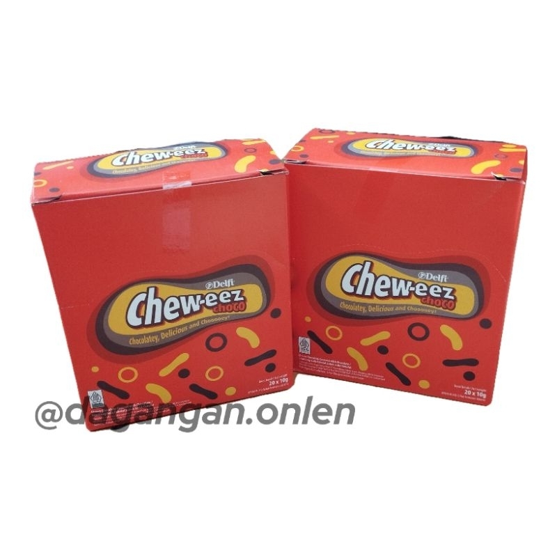 

Chew-eez Cheweez Delfi Coklat 1 Box