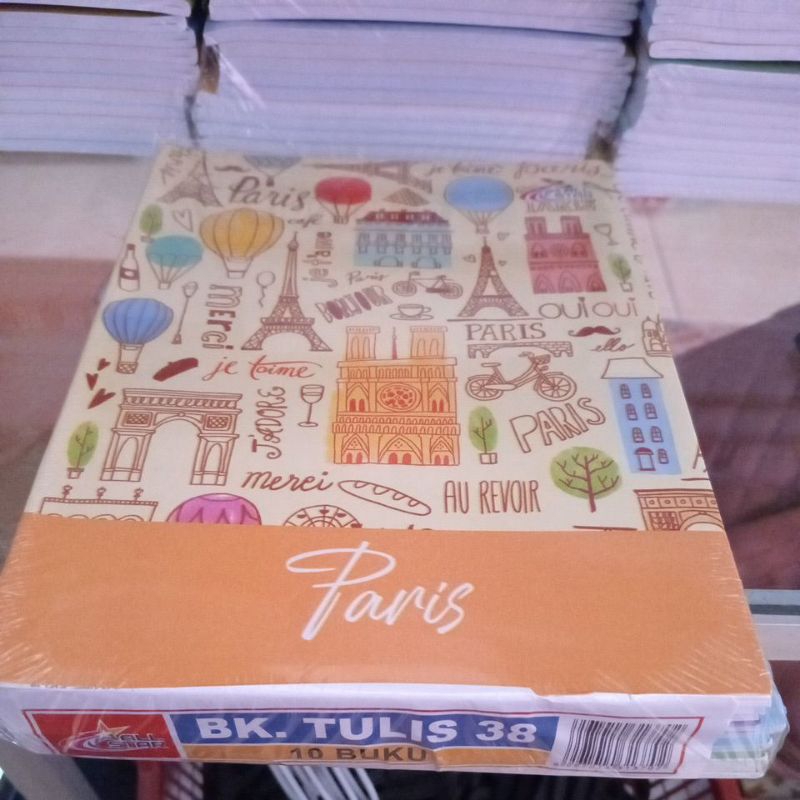 

Buku Tulis All Star Isi 38 Satuan