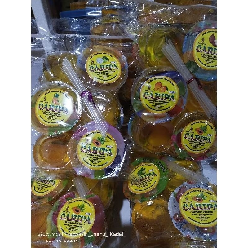 

Caripa Aneka Rasa Buah Manisan Caripa Pepaya Nanas Salak Kedondong Jambu Mangga Gula Premium Asli