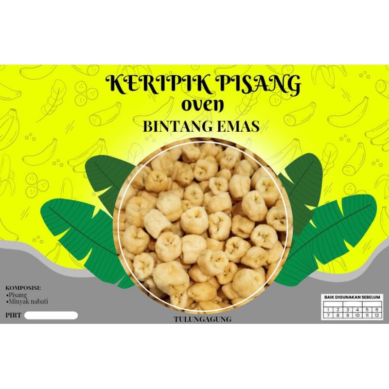 

kripik pisang oven 1kg