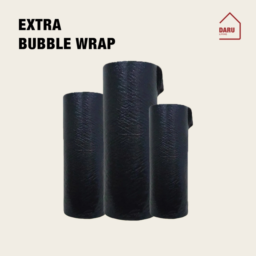 

【DARU】EXTRA BUBBLE WRAP / Tambahan extra untuk packingan agar lebih aman