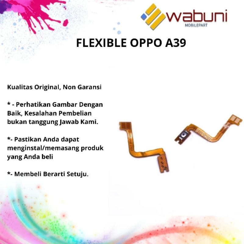 FLEXIBLE OPPO A39 / A57 + ON/OFF / FLEX ON/OFF OPPO A39 / A57