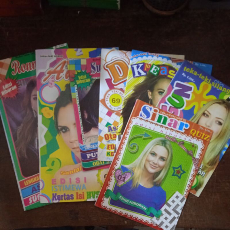 TTS Teka Teki Silang Huruf & Angka & TTS Banjar