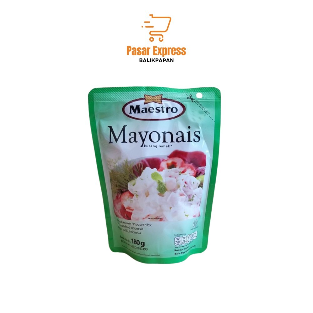 

Mayonaise Maestro (1kg/180gr) - Pasar Express Balikpapan