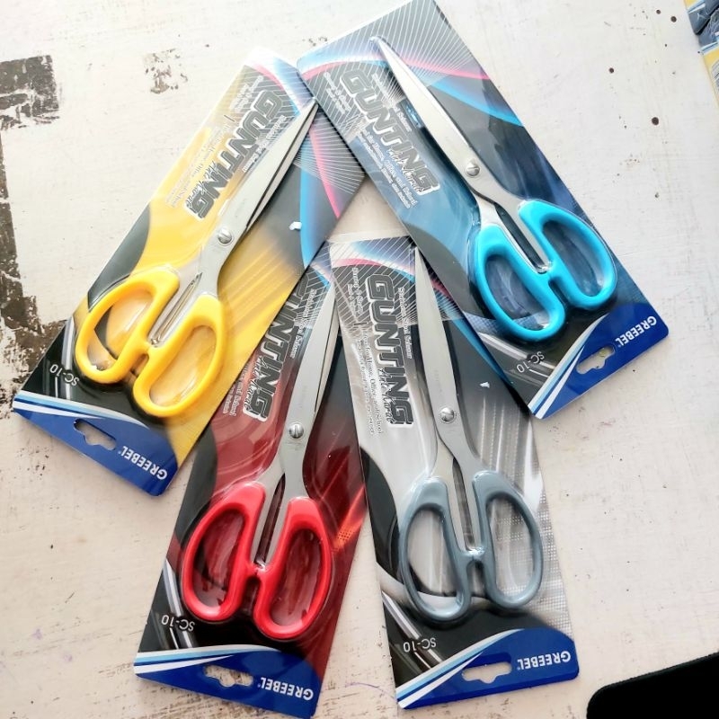 

GREEBEL GUNTING SC-10/GUNTING TAJAM/GUNTING KERTAS/GUNTING ANTI KARAT