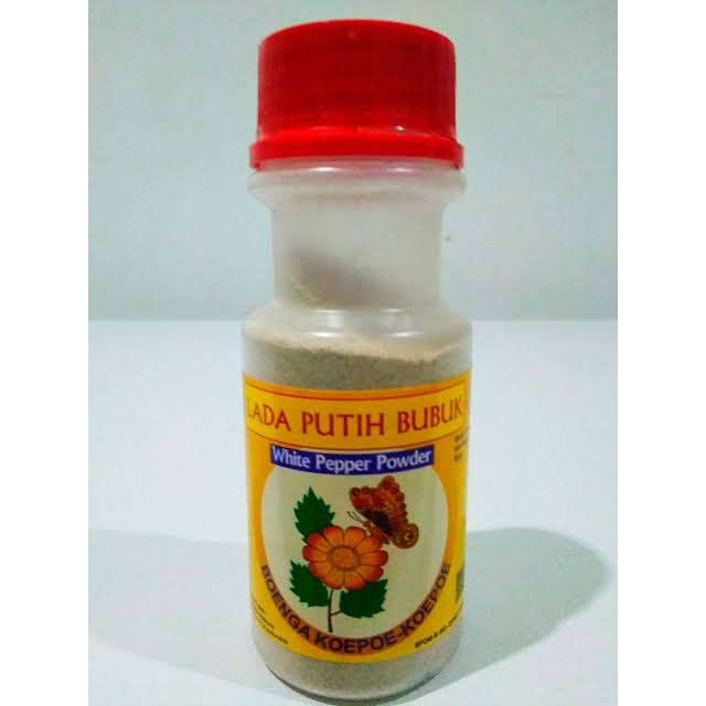 

KOEPOE KOEPOE BUNGA LADA PUTIH BUBUK 85 GR