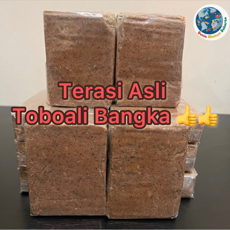 

TERASI UDANG ASLI 100 % TOBOALI BANGKA KUALITAS PREMIUM