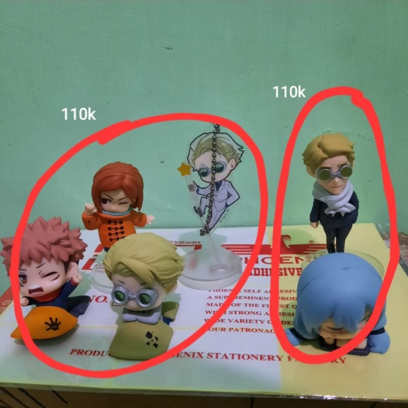 figure mappa onemutan standee jujutsu kaisen jjk nanami kento kugisaki nobara itadori yuuji mahito a