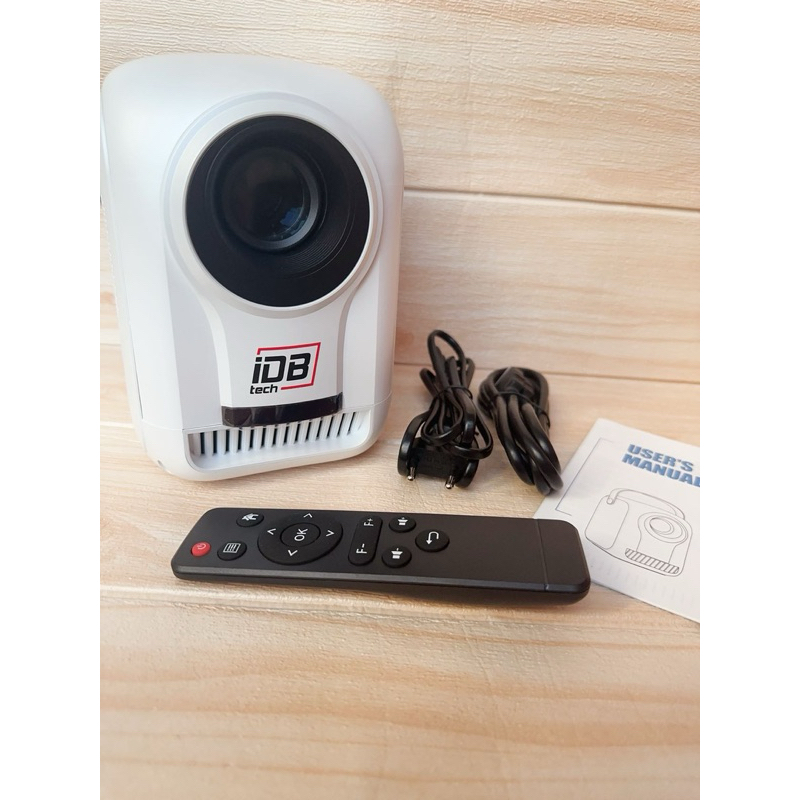 IDBTECH SMART ANDROID Projector V2 720p pixels 4500 lumens