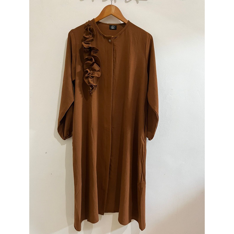 tunic ruffle preloved