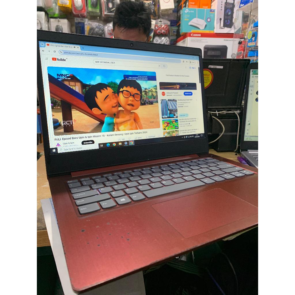 LAPTOP Second LENOVO ideapad 3 14AADA05 Athlon 3020e/256gb ssd/4gb/Win 10 , 99% OK Semuaa