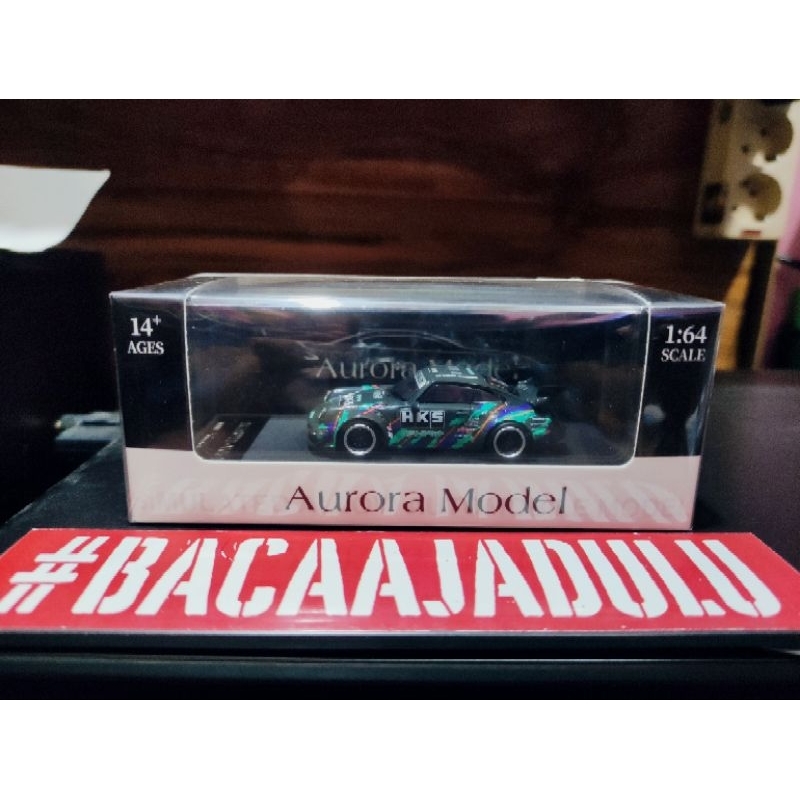 Time Micro Porche Rwb 964 hks Japan GT High Wing Limited Edition Aurora