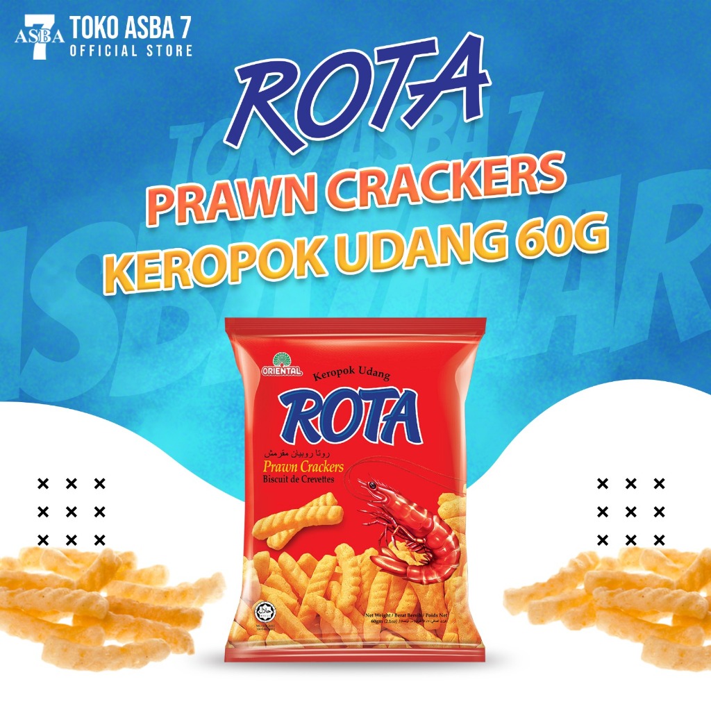 

ORIENTAL ROTA PRAWN CRACKERS 60G