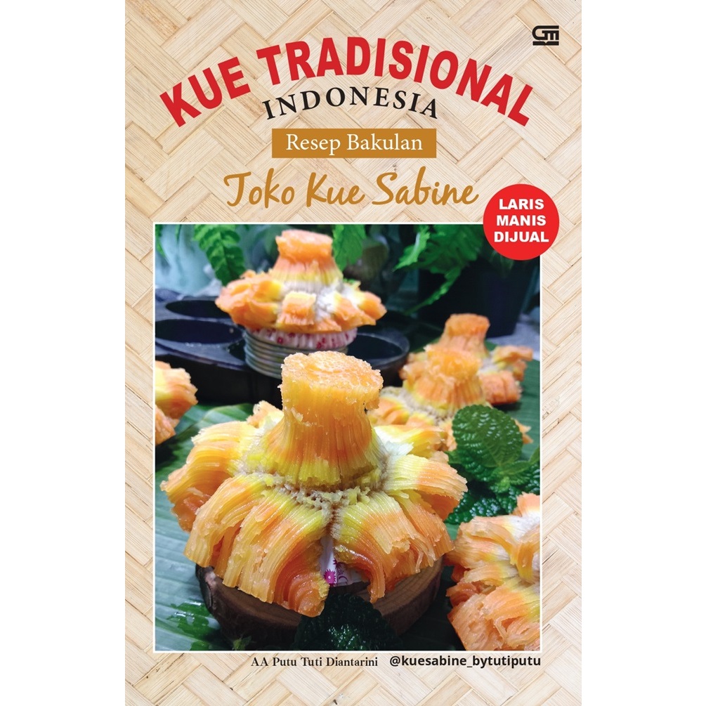 Gramedia Batam - Kue Tradisional Indonesia Resep Bakulan Toko Kue Sabine