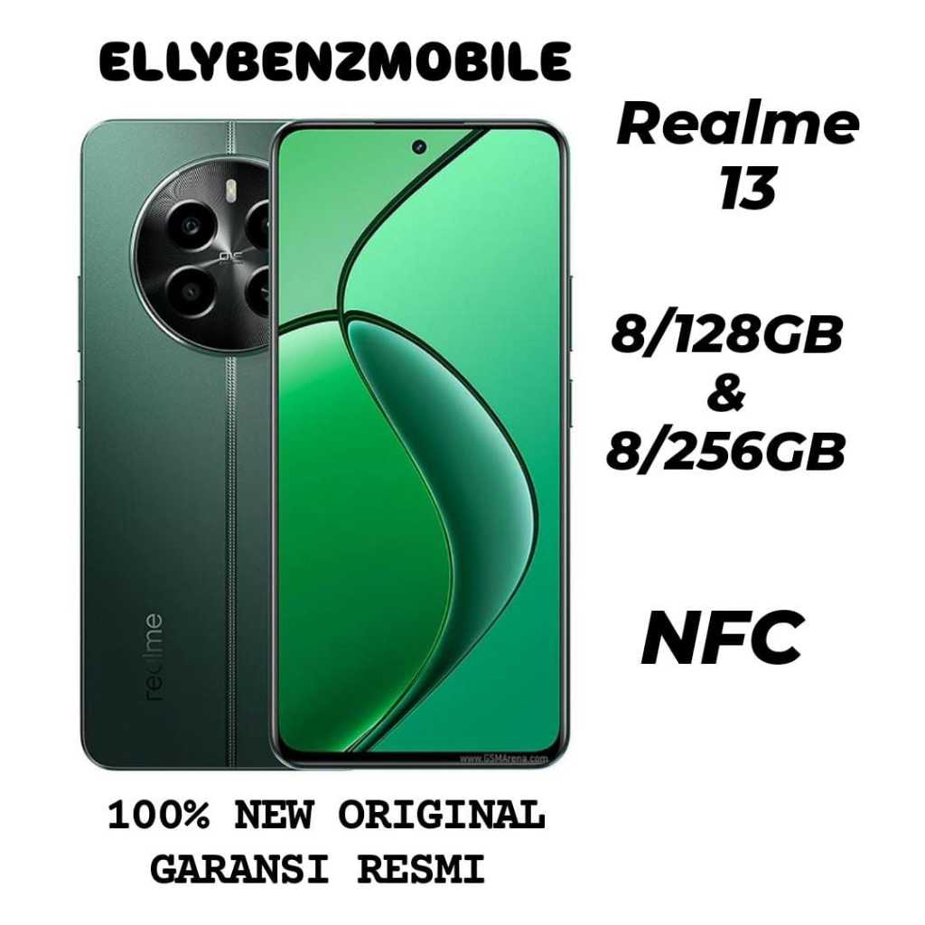 Realme 13 (8/256GB) NFC SD685 8GB/256GB 4G New Garansi Resmi