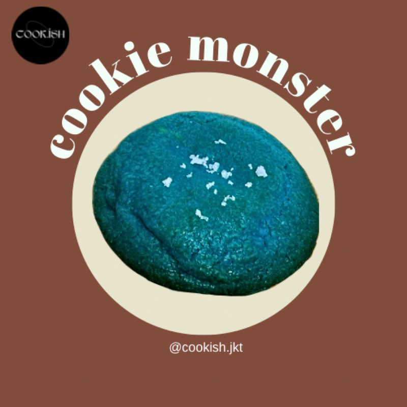 

cookie monster soft cookie