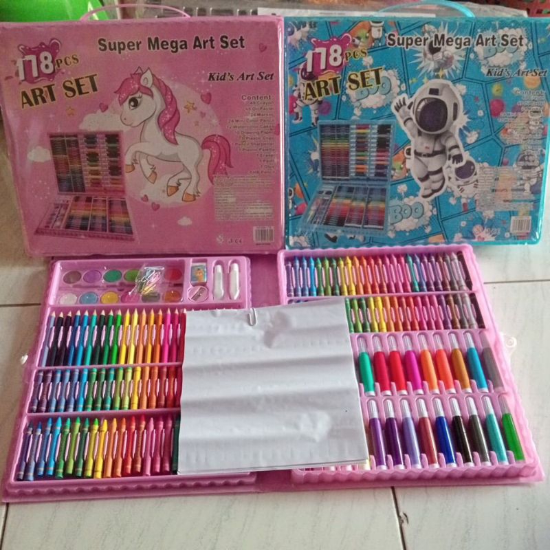 

KRAYAON ANAK ART SET 178PCS / KRAYON ANAK PAKET LENGKAP
