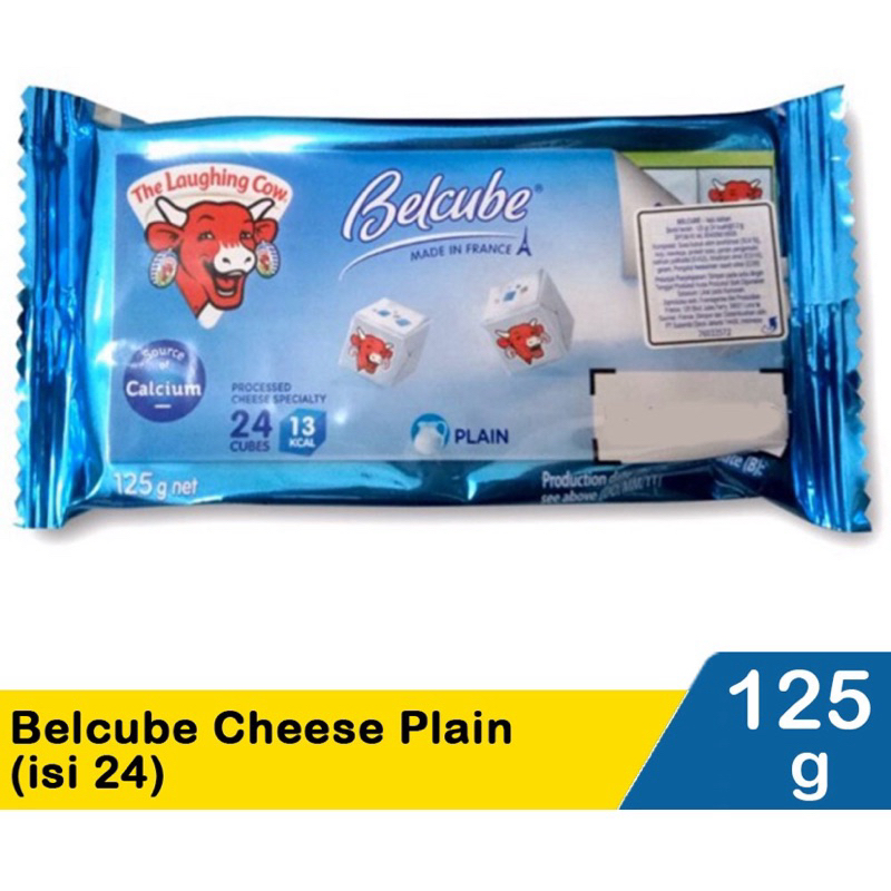 

Keju Belcube Plain MPASI Bayi 24 cube