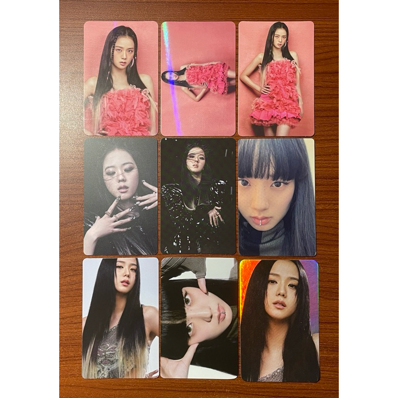 OFFICIAL PHOTOCARD PC JISOO BLACKPINK PART 3