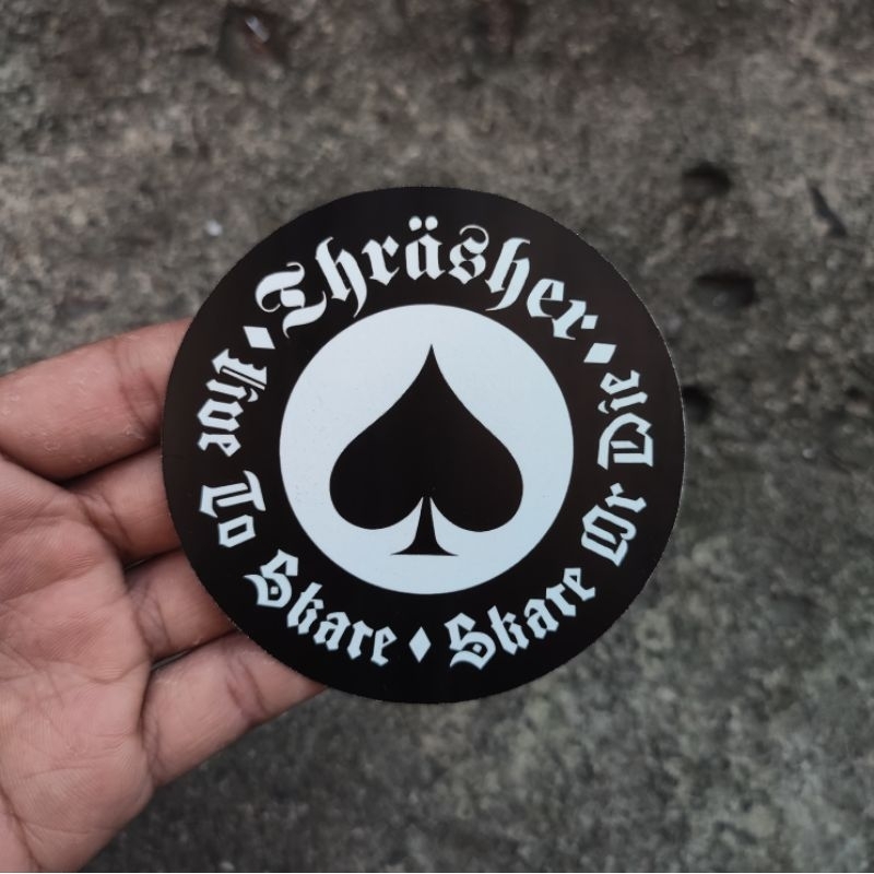 

Sticker | Stiker THRASHER | Stiker Helm | Stiker Laptop | Stiker Motor | Stiker Hp | Stiker Lemari