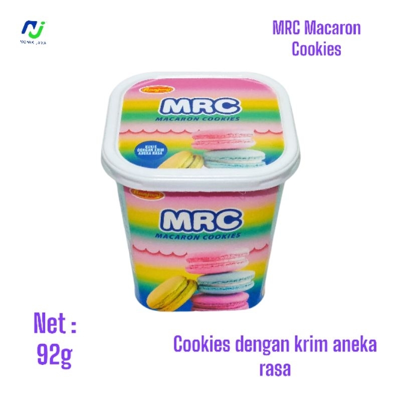 

MRC Macaron Cookies 92g (Kukis Dengan Krim Aneka Rasa)