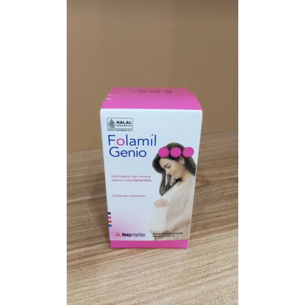 FOLAMIL GENIO ISI 30 KAPSUL LUNAK