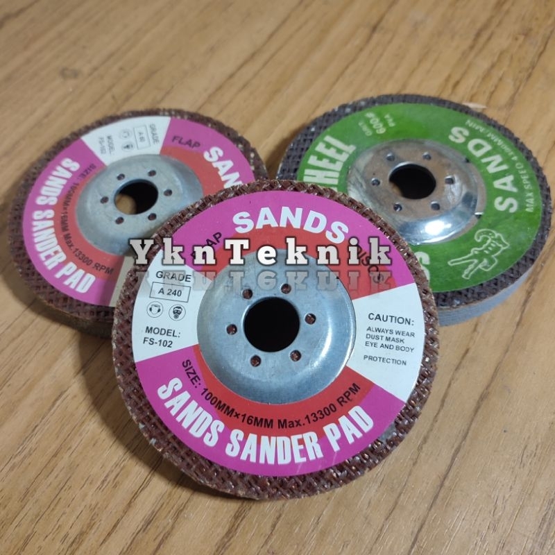 batu gerinda amplas bevel poles 4" sponge wheel 4 inch/mata poles kaca batu keramik