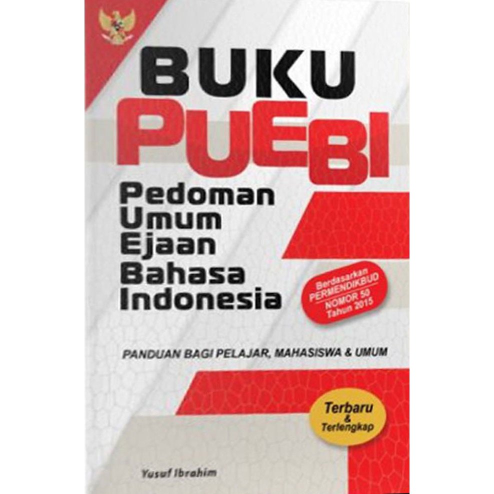 Gramedia Batam - Buku Puebi Pedoman Umum Ejaan Bahasa Indonesia