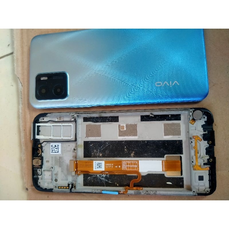 lcd tc retak hp Vivo y15s