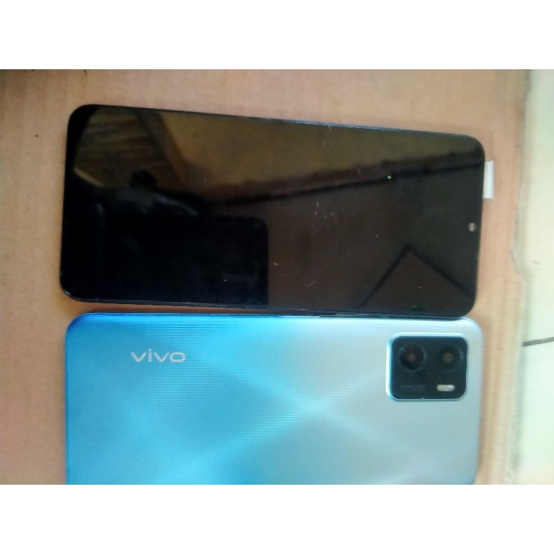 lcd tc retak hp Vivo y15s ori