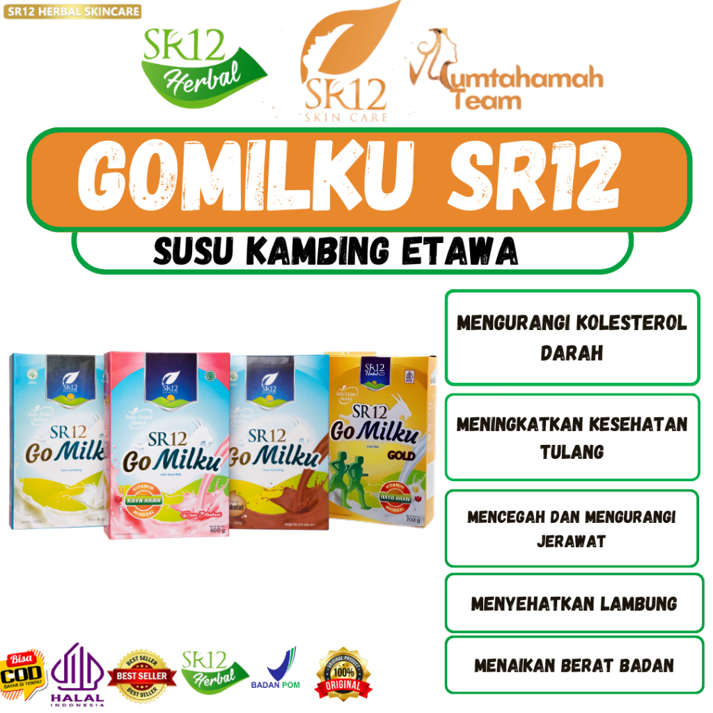 

Susu kambing Etawa Sr12 isi 600 grm - original, 600 grm