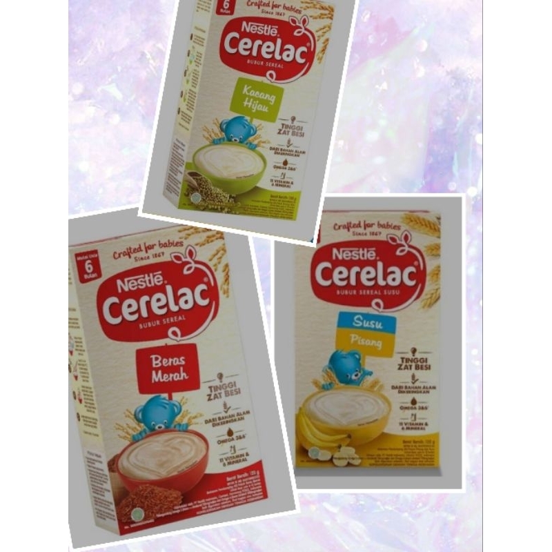 Nestle Cerelac Bubur Bayi 120gr box