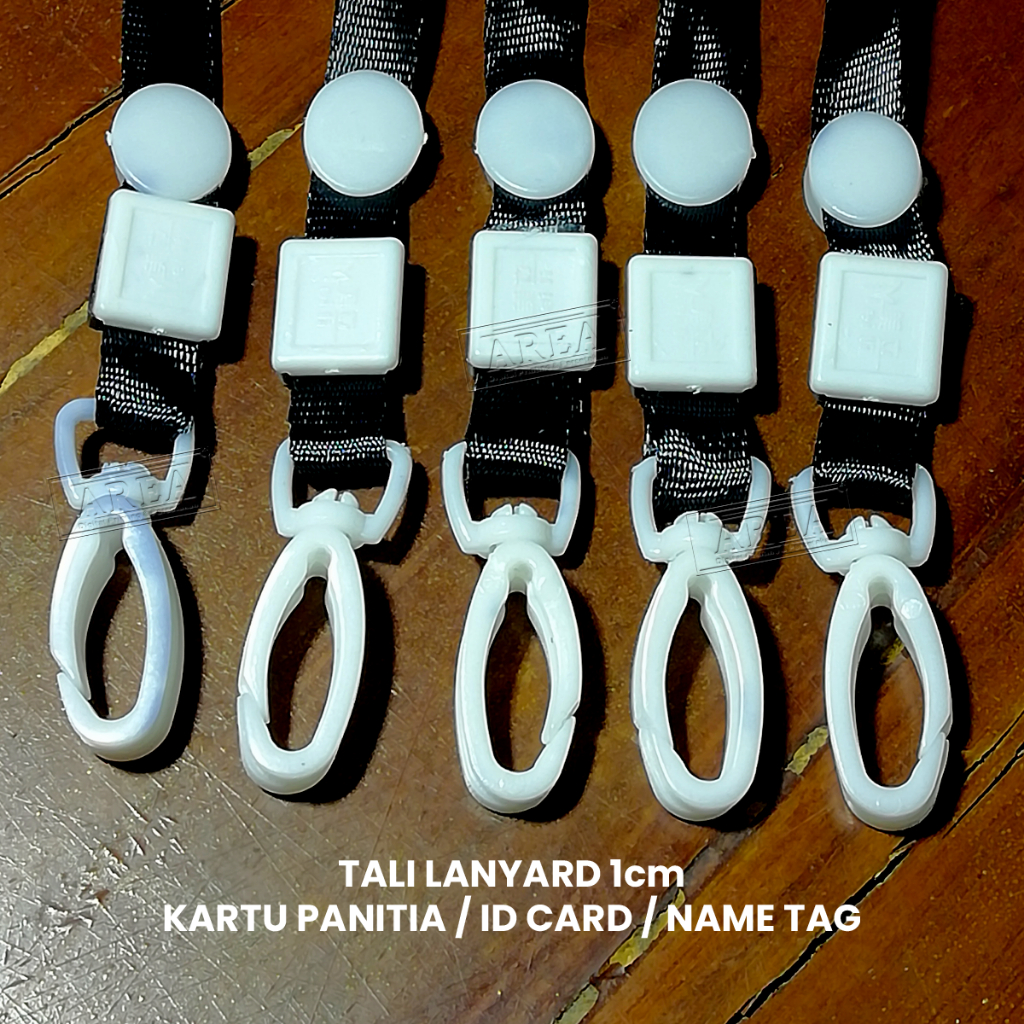 

Tali Kartu Panitia Lanyard Hitam Kecil/Tali Gantungan Name Tag