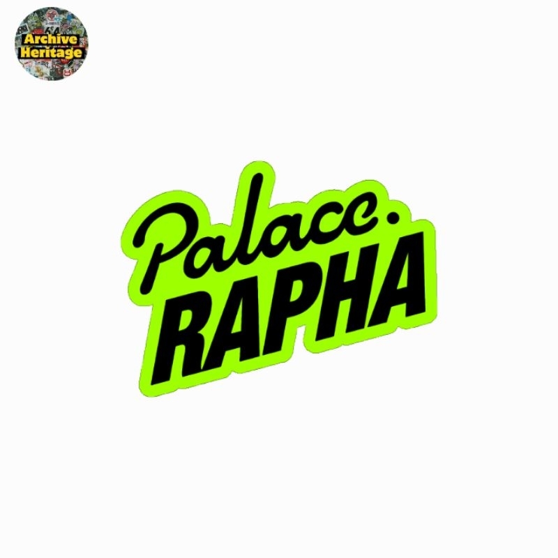 

sticker Palace Rapha collaboration brand clothing streetwear apparel cyclist cycling stiker