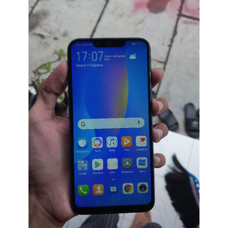 hp huawei nova 3i 4/128 minus ringan second murah
