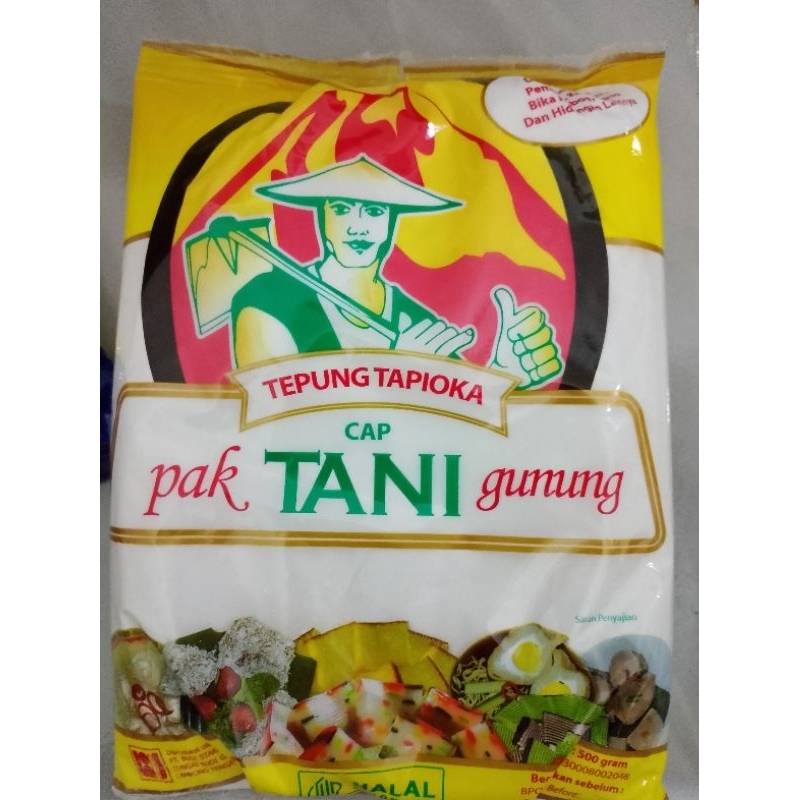 

Tepung Tapioka Cap TANI 500Gram