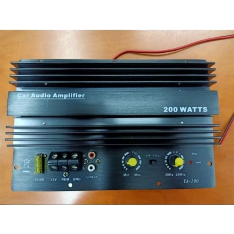 Power Kit Monoblok Untuk Mobil Bisa untuk Subwoofer 6 - 12 Inch