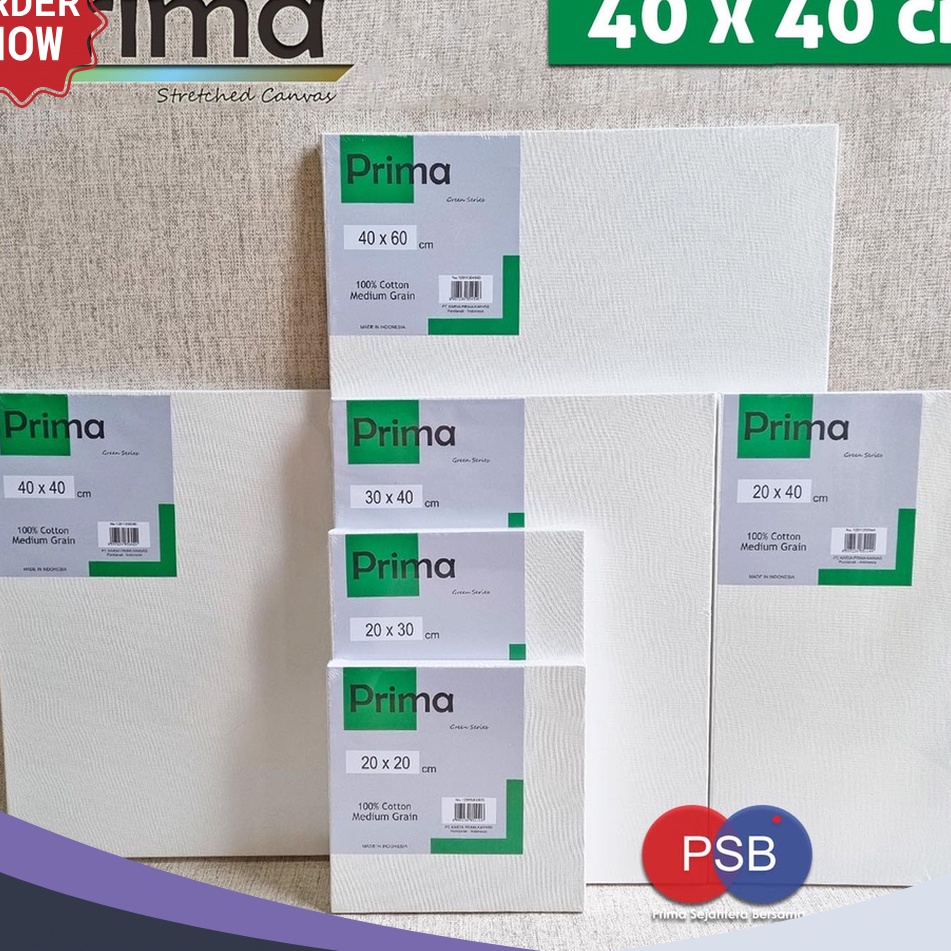 

SUPERRR DISKOONNN Kanvas Lukis Prima 4x4 cm Green Series Painting Canvas