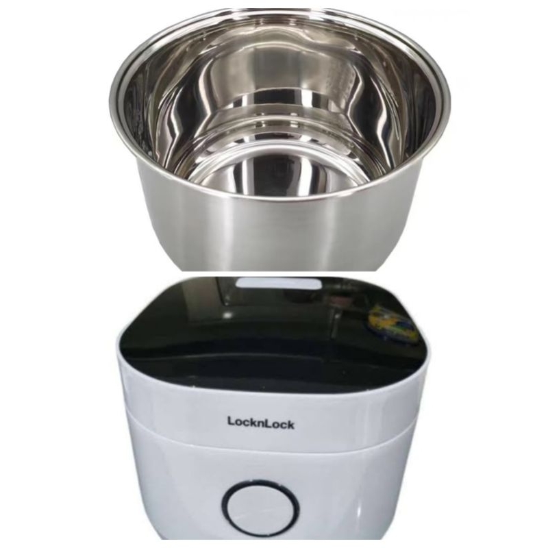 Panci Stainless Steel Innerpot Utk Rice Cooker LocknLock EJR 846 WHT