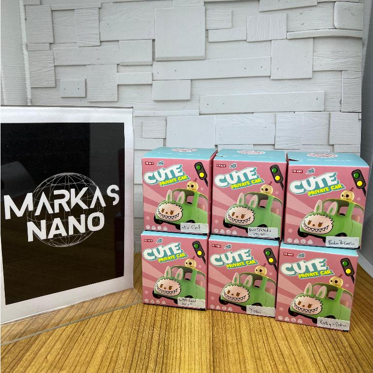 Pop Mart POP CAR Cute Private Car Original Pop Mart