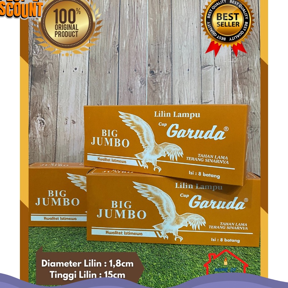 FESTIVAL DISKON Lilin Mati Lampu  Lilin Putih  Lilin Batang  Lilin Penerangan  Lilin Garuda Big Jumb