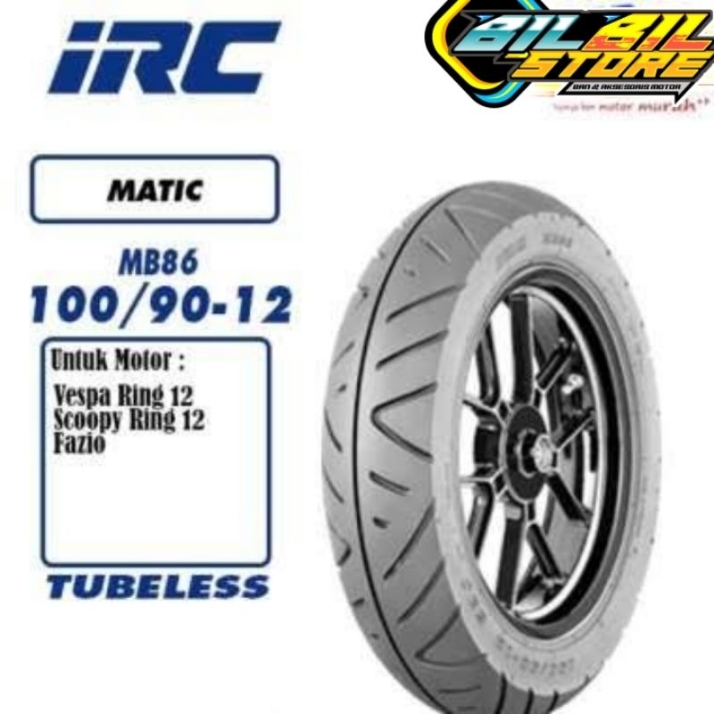 BAN DEPAN SCOOPY DONAT 100/90- MERK IRC