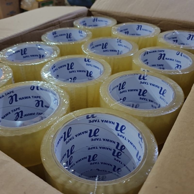 

Lakban Bening 45x100 yard perdus/karton