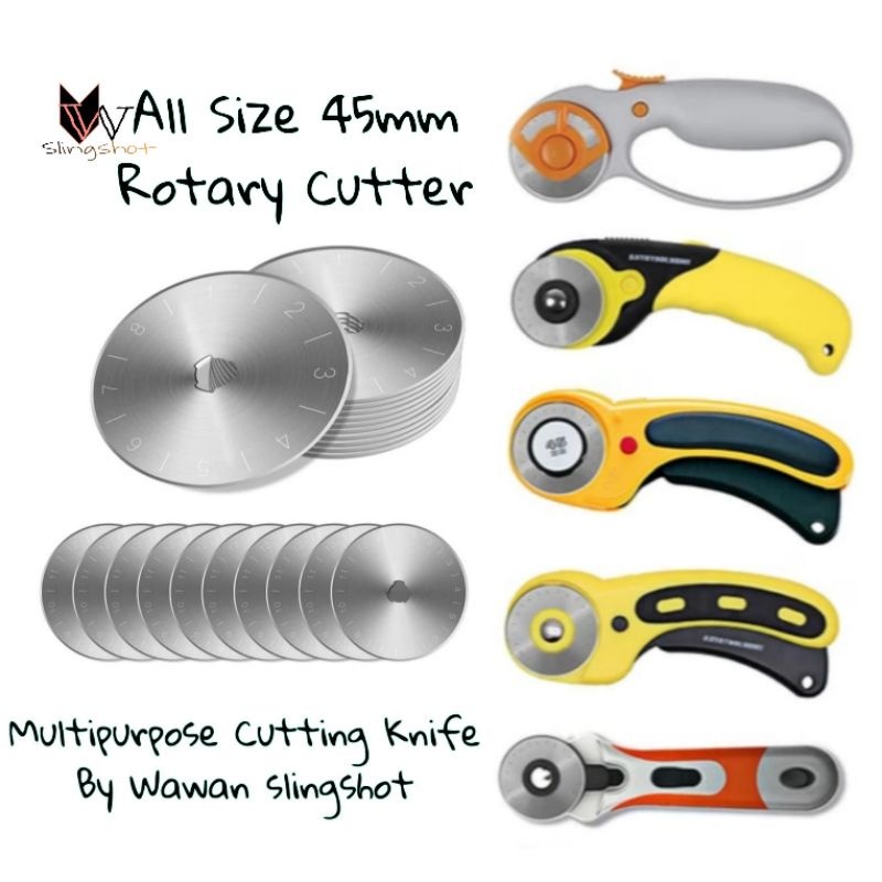 

Mata Pisau Refill - Refill Blade untuk Rotary Cutter 45 mm