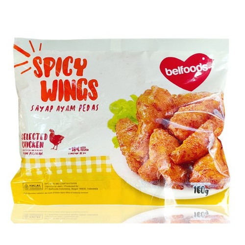 

BELFOODS SPICY WINGS 160gr