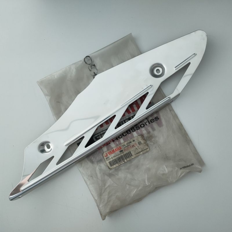 Plat bordes stainless step Mio Smile Mio Sporty Aksesoris Original Asli Yamaha 5TL-F7445-00 5TL-F744
