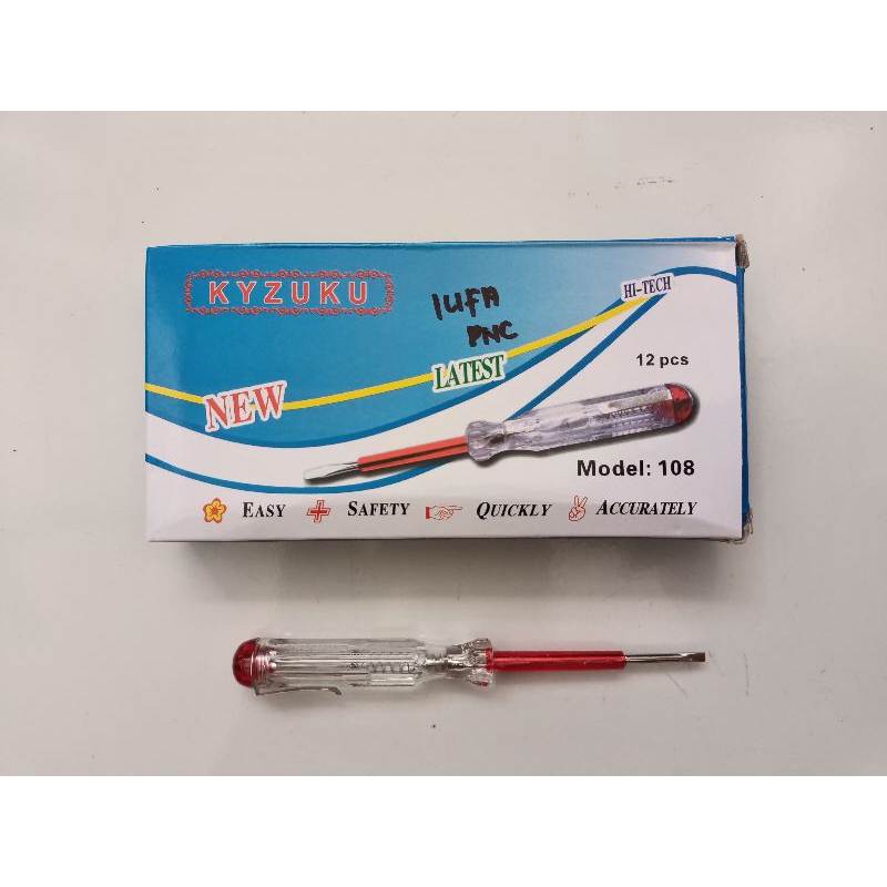 Obeng Tespen KYZUKU 108 Test Pen Minus -
