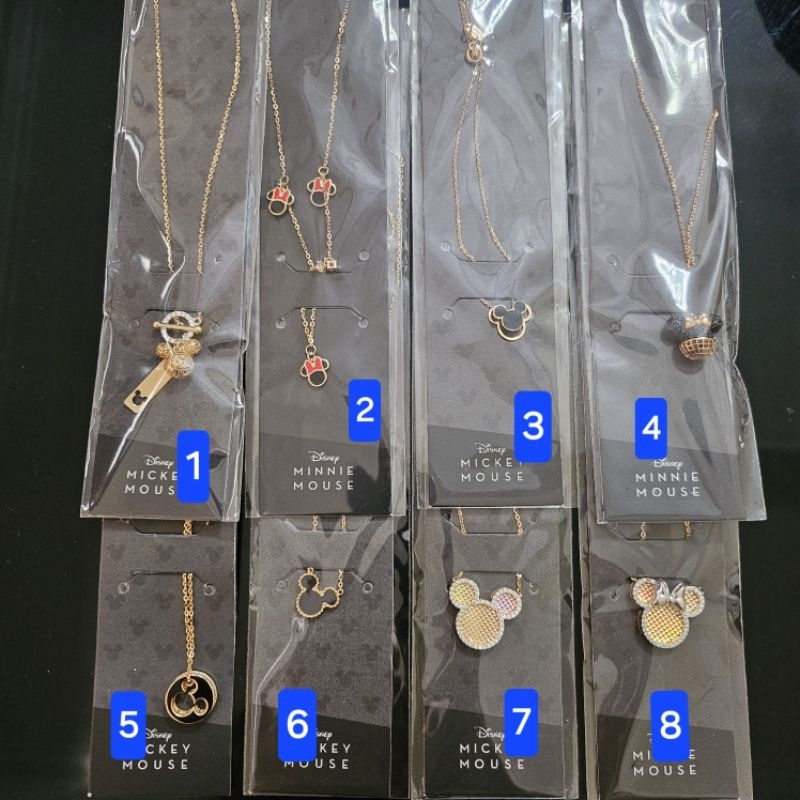 Kalung dan gelang mickey minnie mouse UBS kadar 8K 375